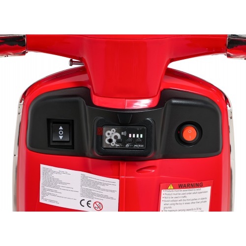 Vehicle Scooter Vespa ROMA Red
