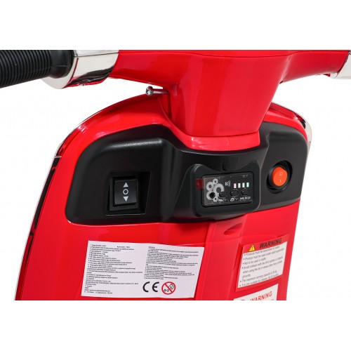 Vehicle Scooter Vespa ROMA Red