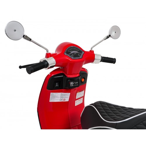 Vehicle Scooter Vespa ROMA Red