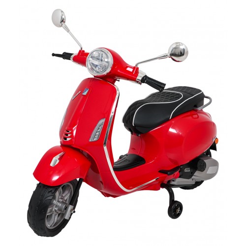 Vehicle Scooter Vespa ROMA Red
