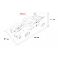 Vehicle Formula E Porsche Red