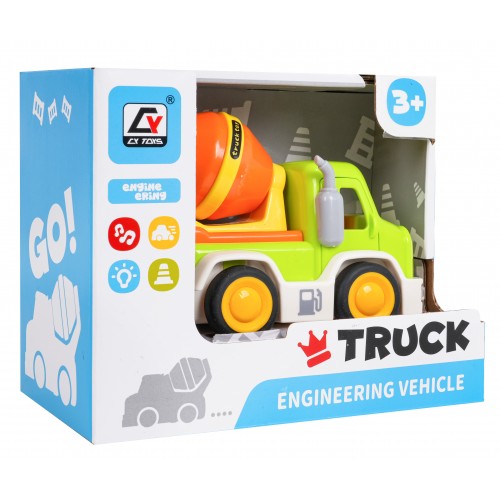 Concrete Mixer Car with Sound and Light Function