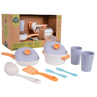 Set of Pots from Organic Materials
