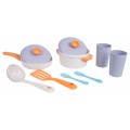 Set of Pots from Organic Materials