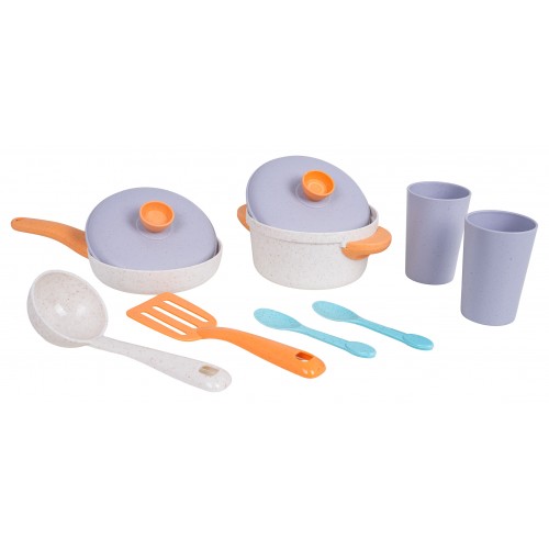 Set of Pots from Organic Materials