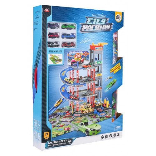 MEGA Multi-storey Car Park with Mat + Accessories