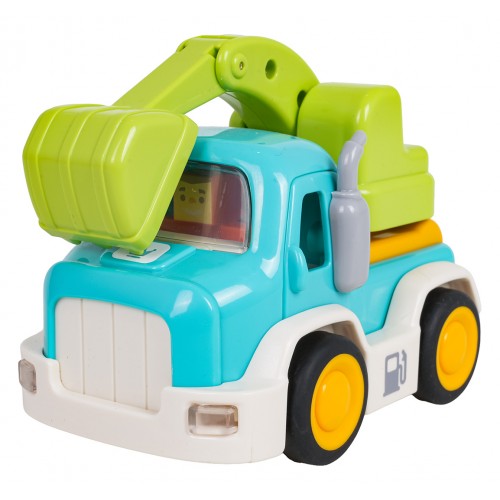 Construction Car Set with Sound and Light Function + Accessories