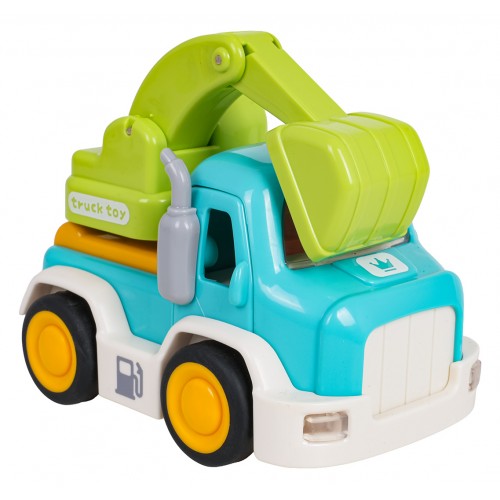 Construction Car Set with Sound and Light Function + Accessories