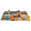 Construction Car Set with Sound and Light Function + Accessories