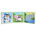 Magnetic Puzzle Animals + Book