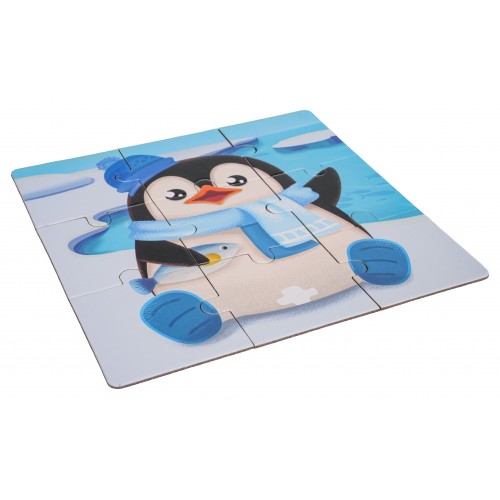 Magnetic Puzzle Animals + Book