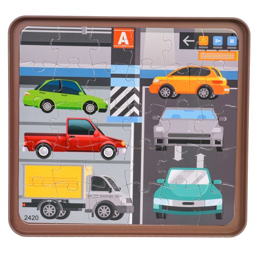 Magnetic Puzzle Set City