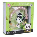 Panda Pink Bracelet Jewelry Set