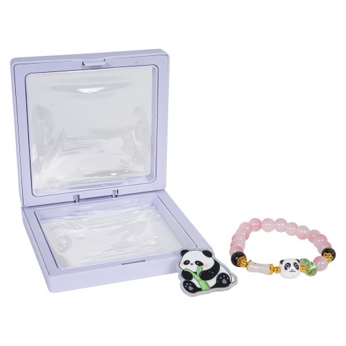 Panda Pink Bracelet Jewelry Set