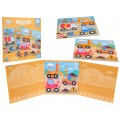 Magnetic Puzzle Construction Site + Book