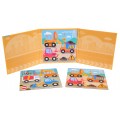 Magnetic Puzzle Construction Site + Book