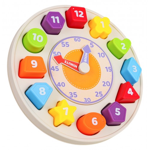Clock for the Youngest Different Shapes