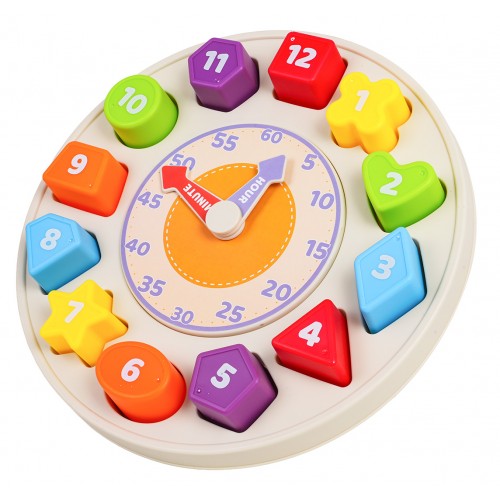 Clock for the Youngest Different Shapes