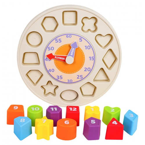 Clock for the Youngest Different Shapes