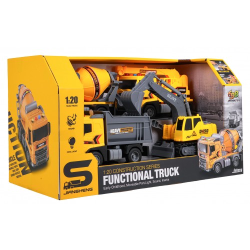 Construction Vehicle Set 1:20