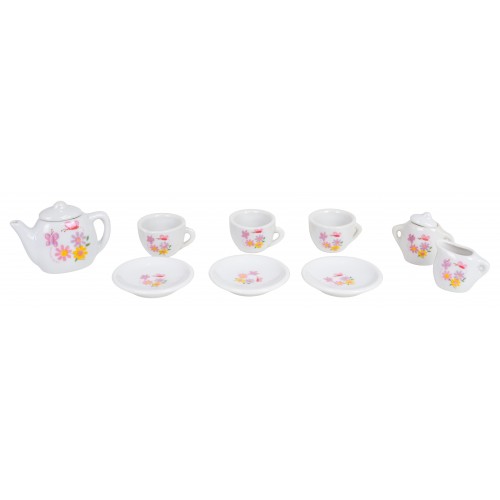 Ceramic Flower Tea Set