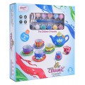 Ceramic Tea Painting Set