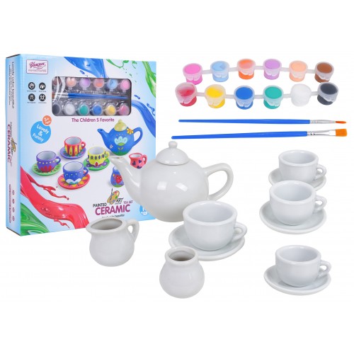 Ceramic Tea Painting Set