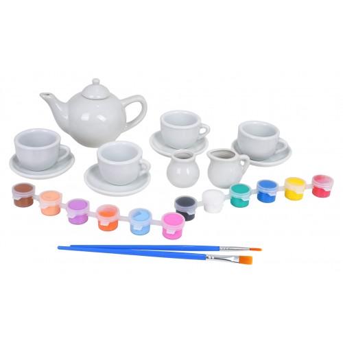 Ceramic Tea Painting Set
