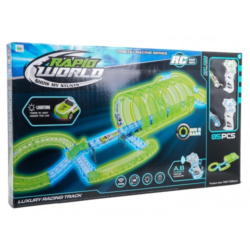 Glow in the Dark Race Track 85pcs.