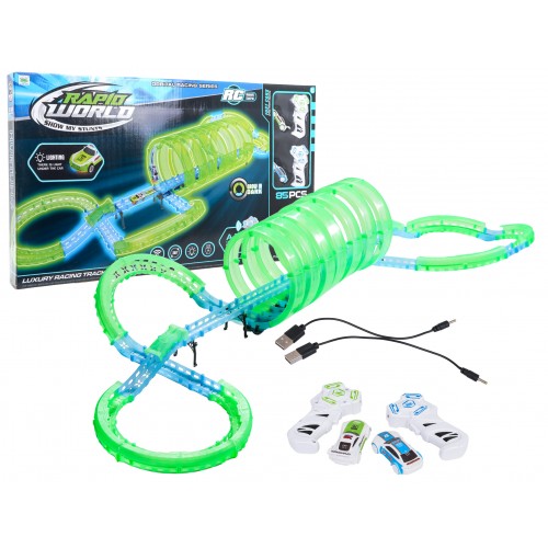 Glow in the Dark Race Track 85pcs.