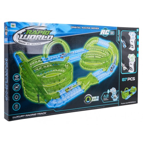 Glow in the Dark Race Track 83pcs.