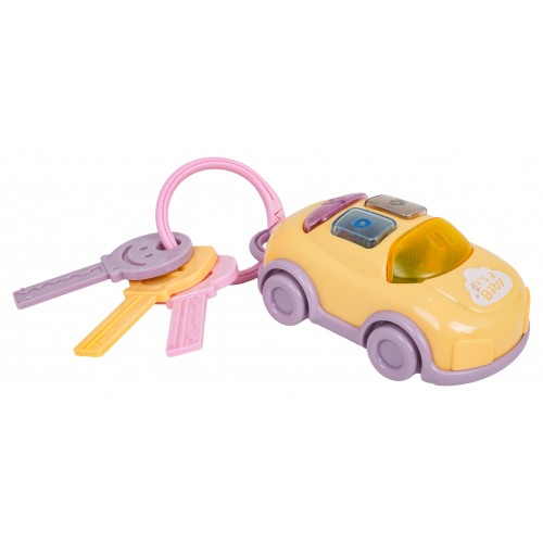 Soft Key Set and Keychain with Light Function for the Youngest
