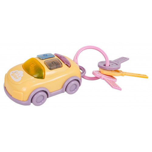 Soft Key Set and Keychain with Light Function for the Youngest