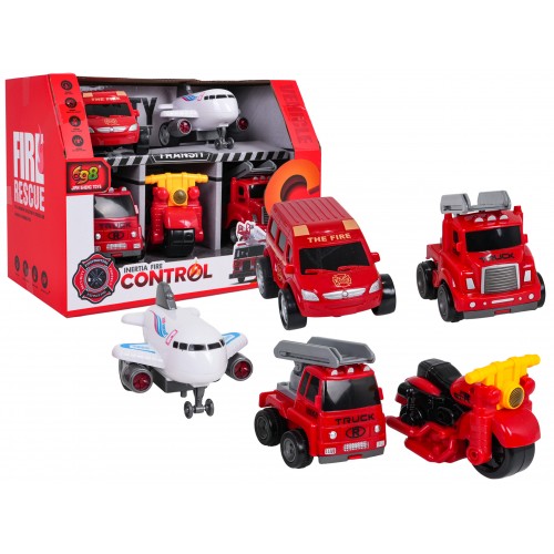 Fire Department Vehicle Set 1:36