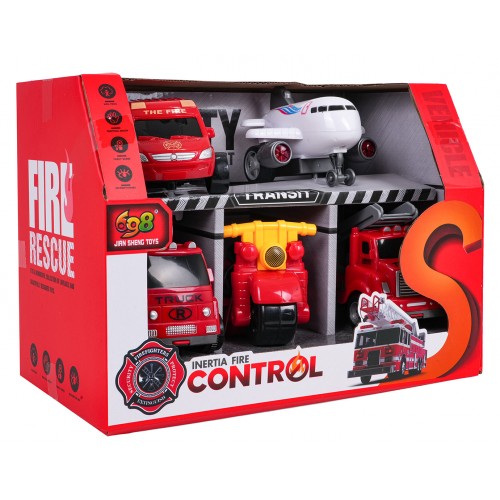 Fire Department Vehicle Set 1:36