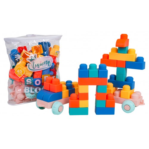Soft Blocks Set 45 pcs.