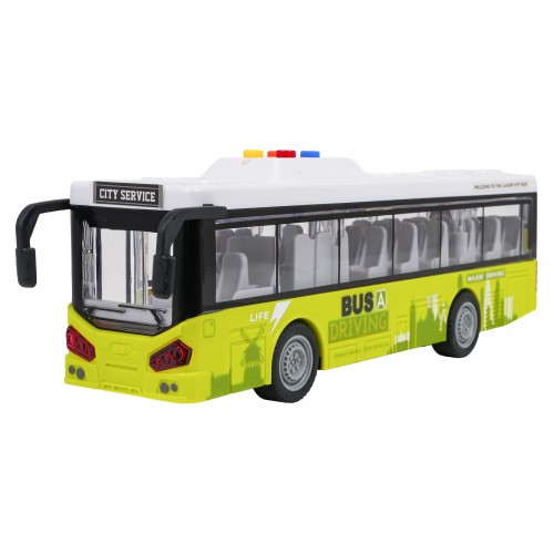 Bus with Light and Sound Function Green