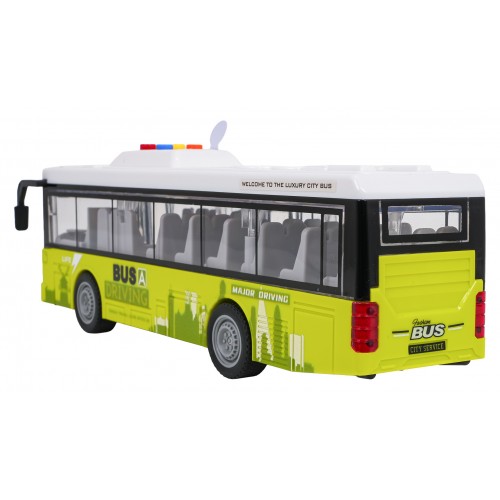 Bus with Light and Sound Function Green