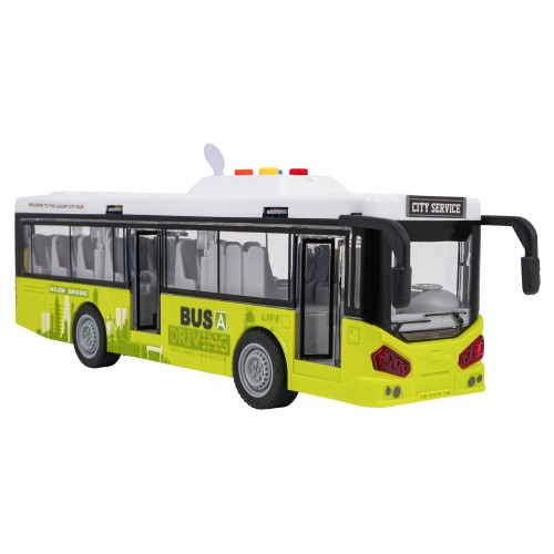 Bus with Light and Sound Function Green
