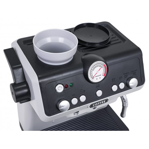 Coffee Maker Gray with Light and Sound Function