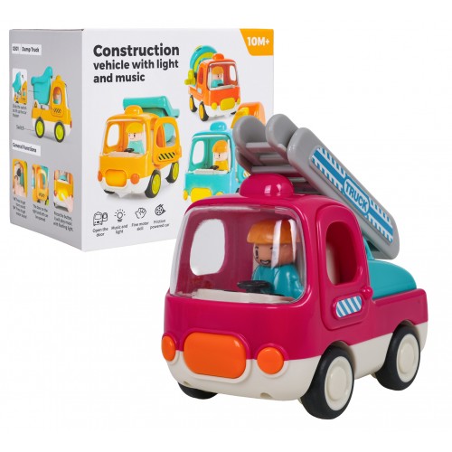 Fire brigade vehicle for the youngest