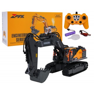 R/C Excavator with Metal Bucket and Smoke Function