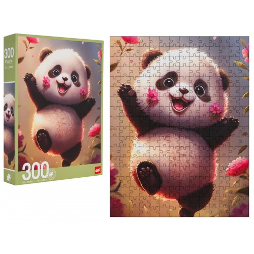 Puzzle Set 300pcs Panda