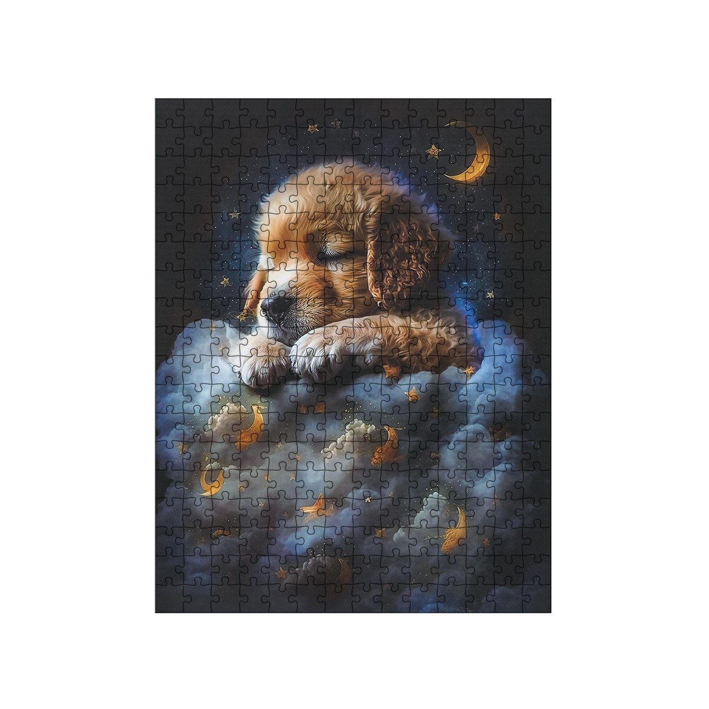 300 Piece Puzzle Set Dog in the Clouds