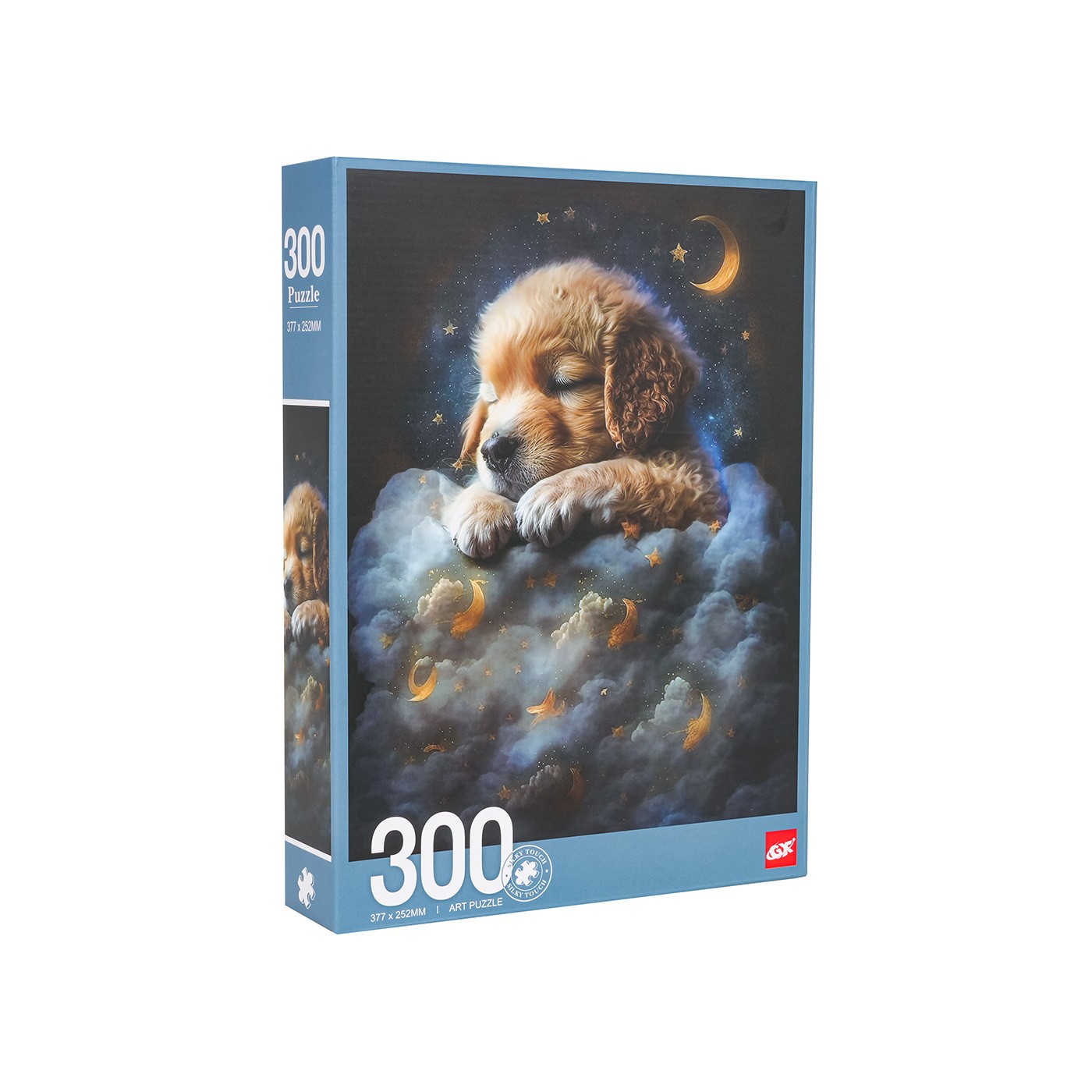 300 Piece Puzzle Set Dog in the Clouds