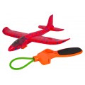 Red 2in1 Plane Set with Launcher