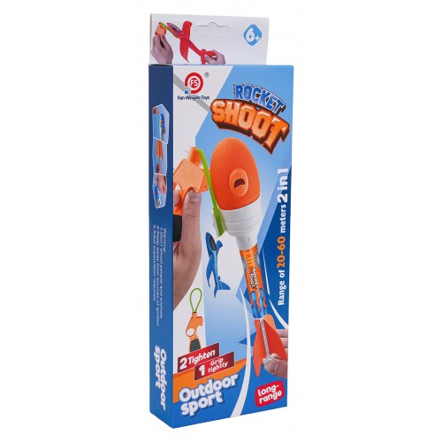 Blue 2in1 Plane Set with Launcher