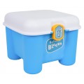 Soft Blocks Set + Storage Chair Blue