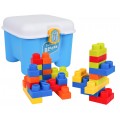Soft Blocks Set + Storage Chair Blue