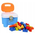 Soft Blocks Set + Storage Chair Blue